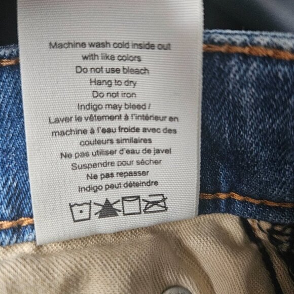 Rag & Bone Dre Low rise Distressed Boyfriend Jeans Size 27 - Picture 8 of 9